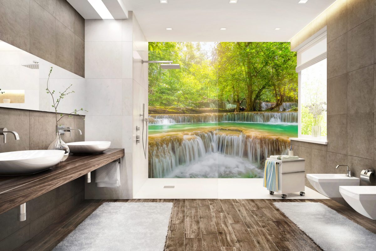 Big and beautiful bathroom